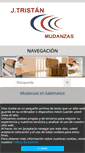 Mobile Screenshot of mudanzasjtristan.com